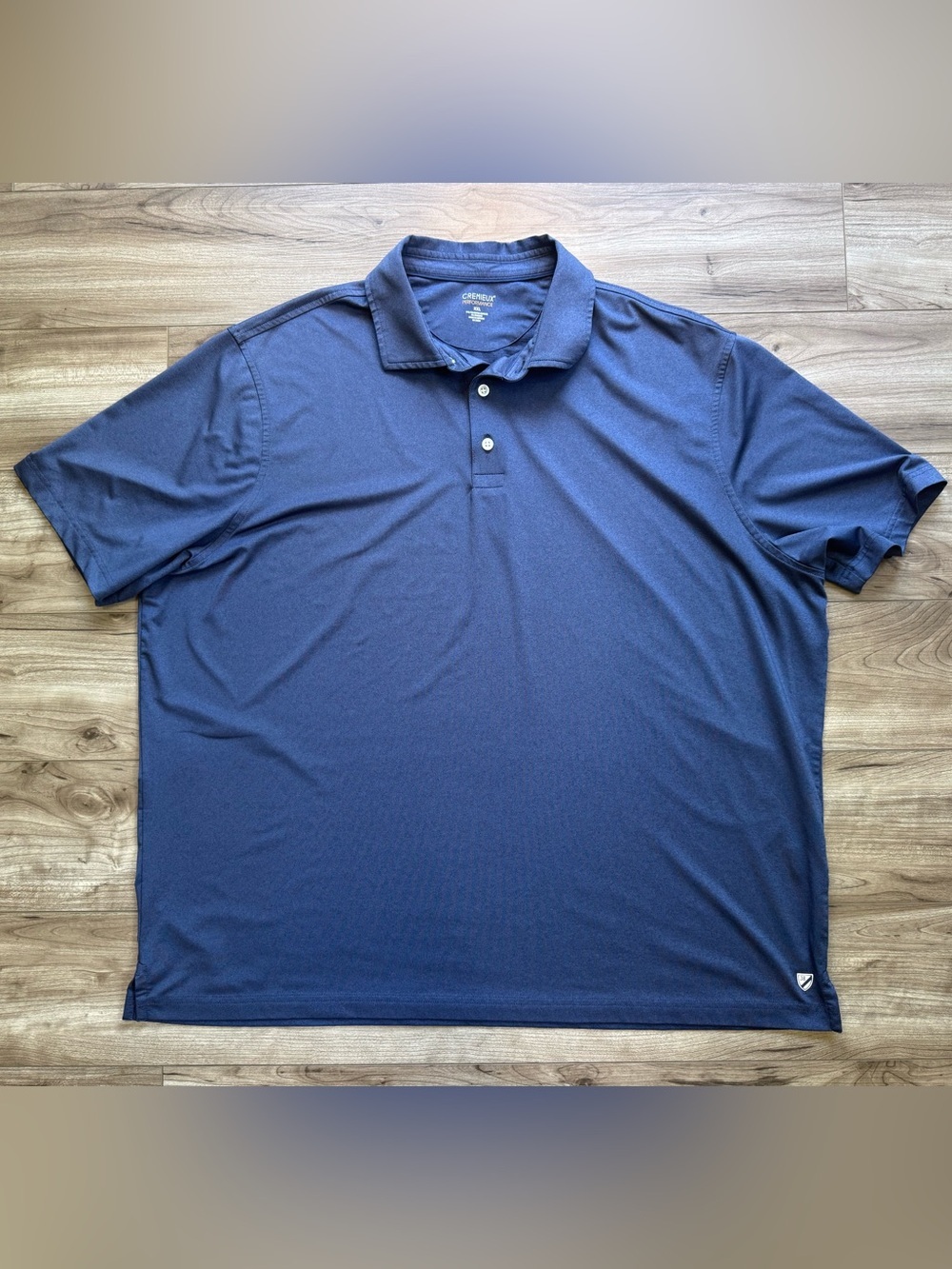 Cremieux Performance Men’s Golf Polo
shirt Size XXL navy blue heathered